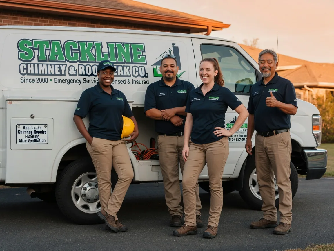 Chimney flashing repair company in Mount Vernon, OR